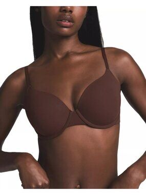 NWT SKIMS Women's Fits Everybody Unlined Demi Bra - Cocoa - Size 38C